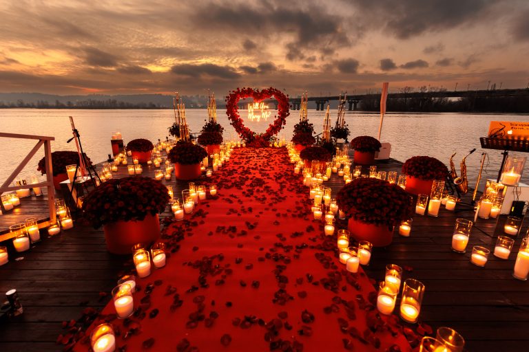 Романтична вечеря на даху у Києві romantic.ua