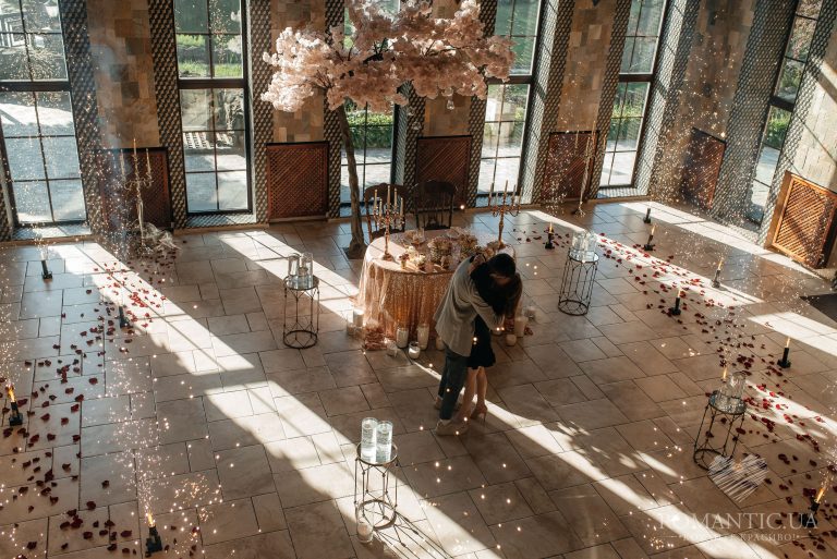Романтична вечеря на даху у Києві romantic.ua