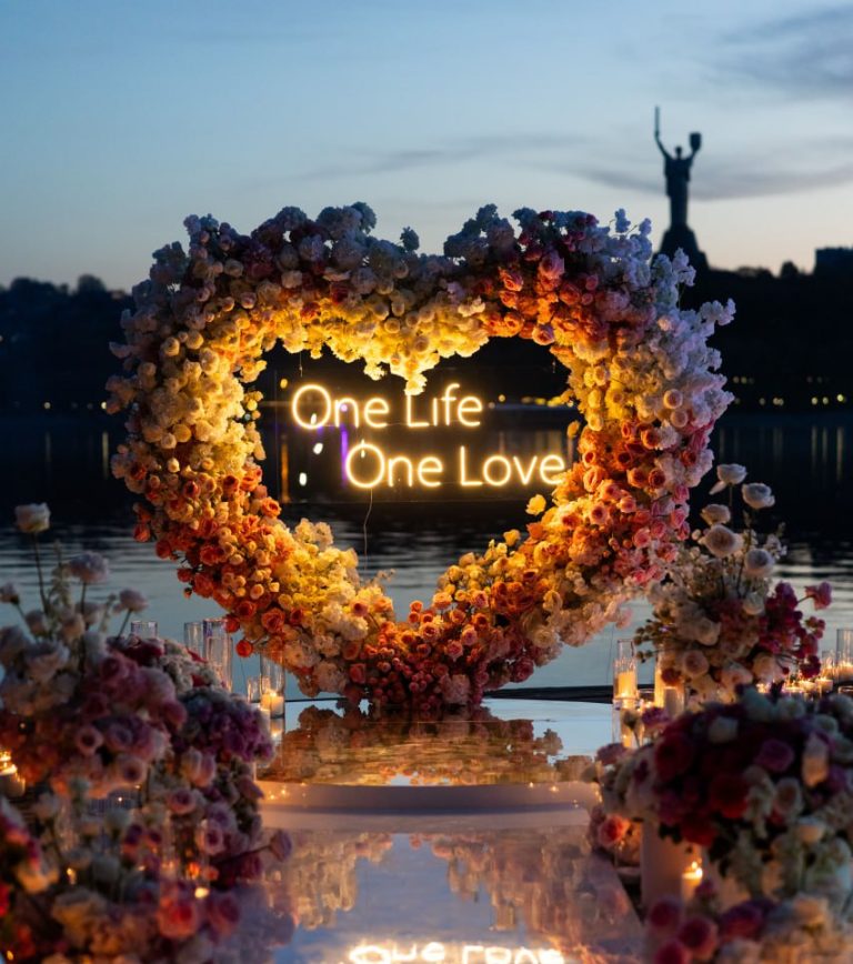 Романтична вечеря на даху у Києві romantic.ua