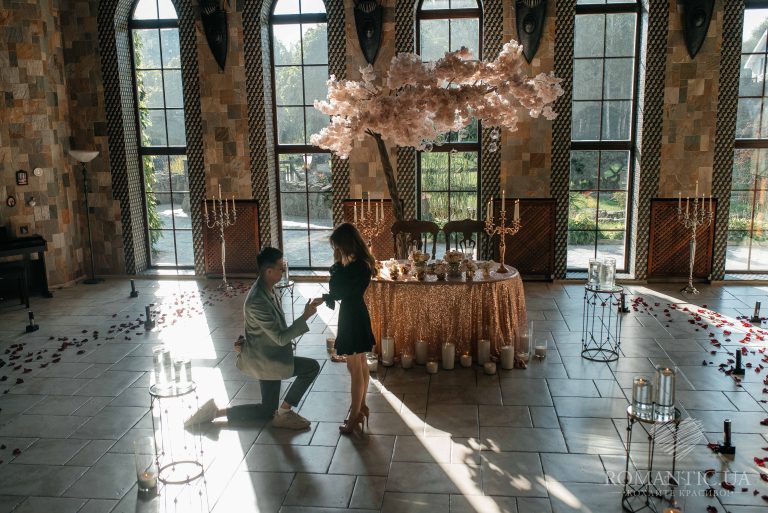 Романтична вечеря на даху у Києві romantic.ua