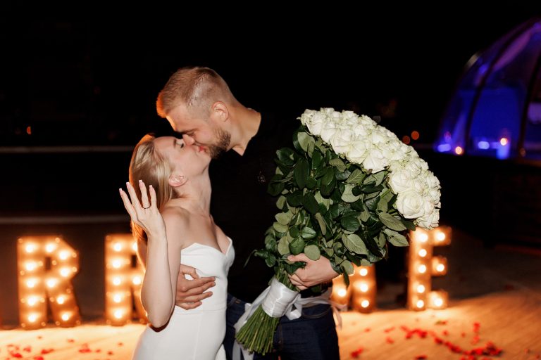 Романтична вечеря на даху у Києві romantic.ua