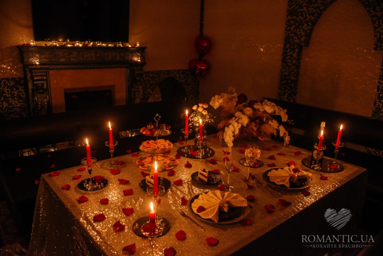 Романтична вечеря на даху у Києві romantic.ua