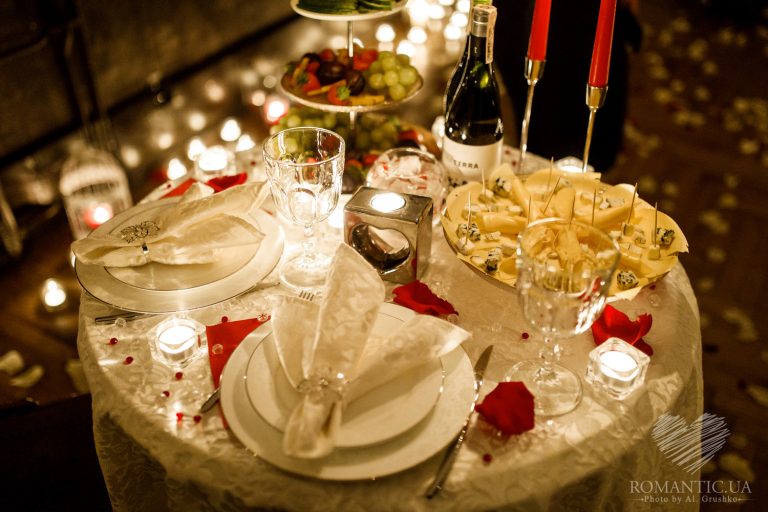 Романтична вечеря на даху у Києві romantic.ua