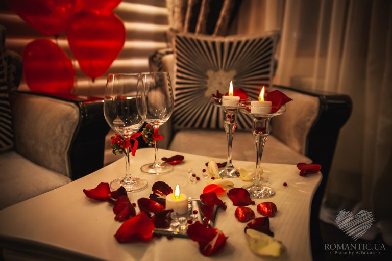 Романтична вечеря на даху у Києві romantic.ua