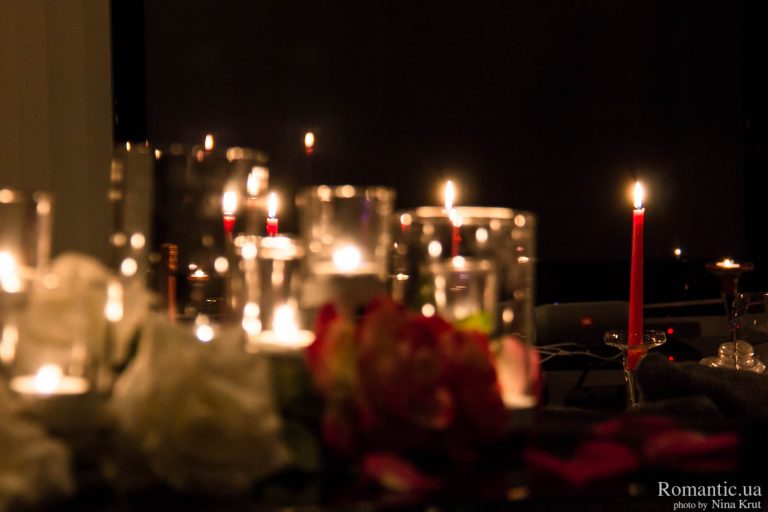 Романтична вечеря на даху у Києві romantic.ua