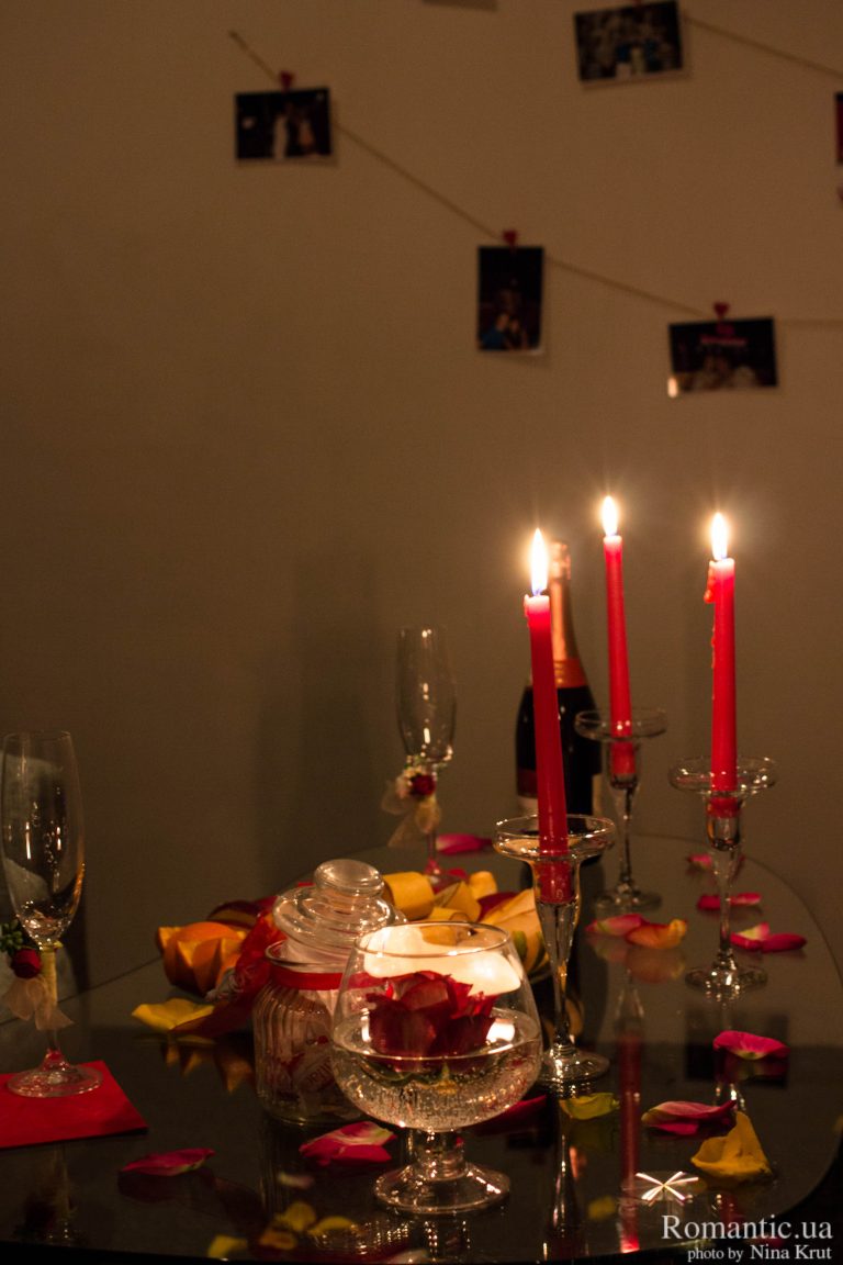 Романтична вечеря на даху у Києві romantic.ua