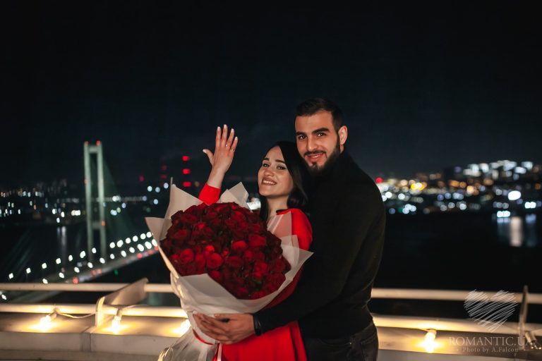 Романтична вечеря на даху у Києві romantic.ua