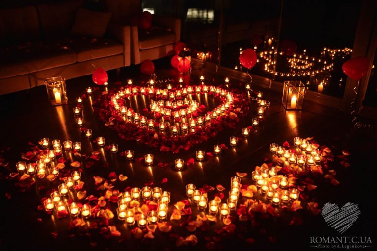 Романтична вечеря на даху у Києві romantic.ua