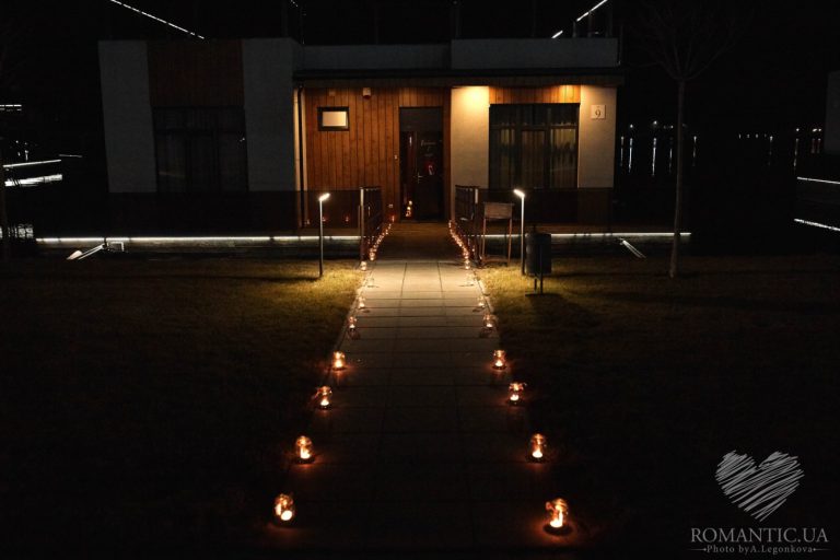 Романтична вечеря на даху у Києві romantic.ua
