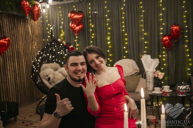 Романтична вечеря на даху у Києві romantic.ua