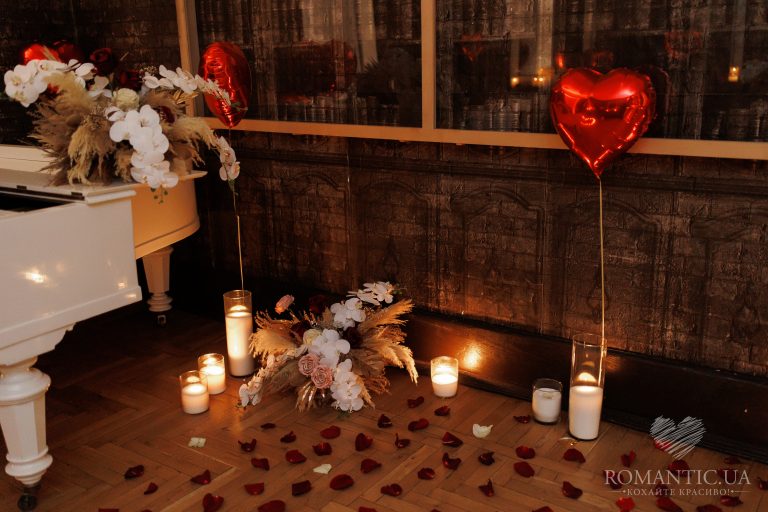 Романтична вечеря на даху у Києві romantic.ua