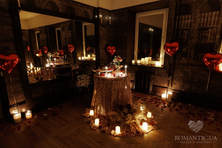 Романтична вечеря на даху у Києві romantic.ua