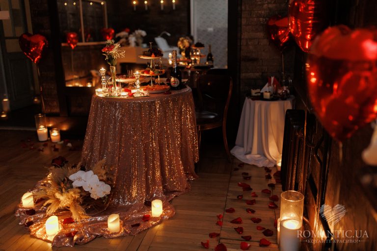 Романтична вечеря на даху у Києві romantic.ua