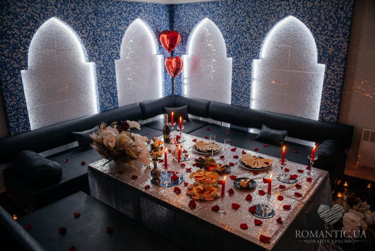 Романтична вечеря на даху у Києві romantic.ua