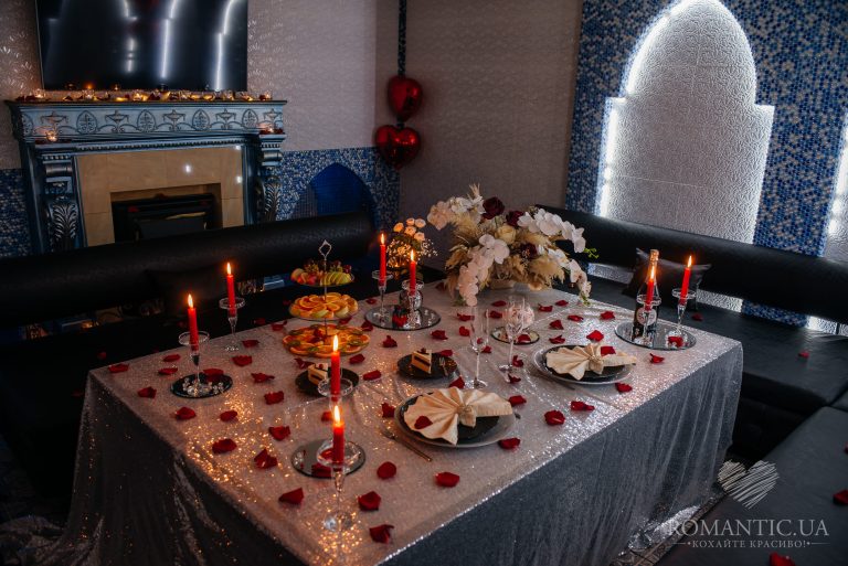 Романтична вечеря на даху у Києві romantic.ua