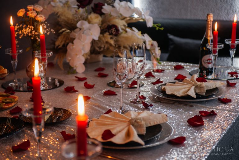 Романтична вечеря на даху у Києві romantic.ua