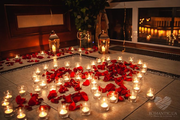 Романтична вечеря на даху у Києві romantic.ua