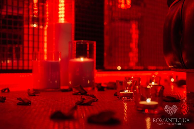 Романтична вечеря на даху у Києві romantic.ua