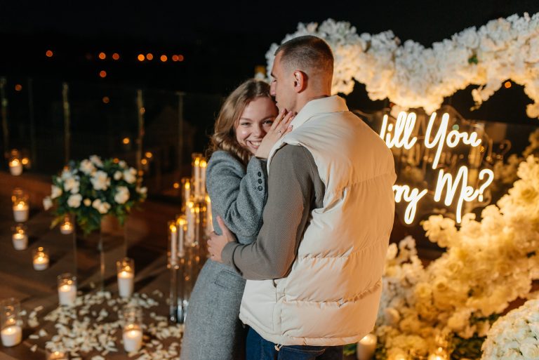 Романтична вечеря на даху у Києві romantic.ua