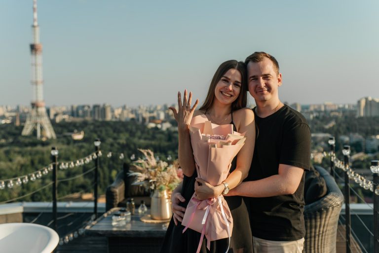 Романтична вечеря на даху у Києві romantic.ua