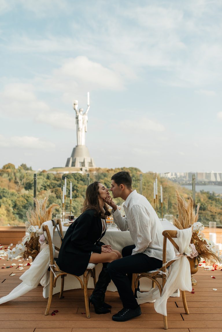 Романтична вечеря на даху у Києві romantic.ua