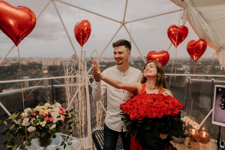 Романтична вечеря на даху у Києві romantic.ua
