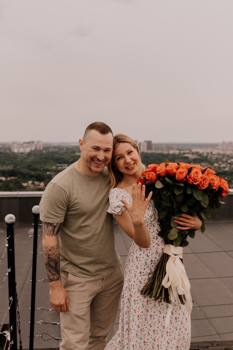 Романтична вечеря на даху у Києві romantic.ua