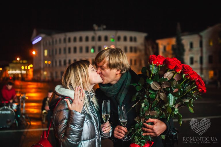 Романтична вечеря на даху у Києві romantic.ua