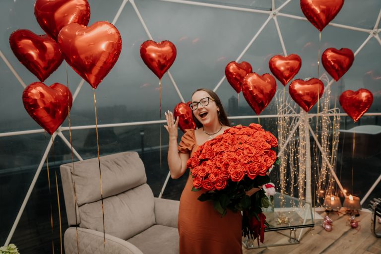 Романтична вечеря на даху у Києві romantic.ua