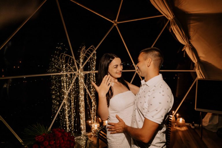 Романтична вечеря на даху у Києві romantic.ua