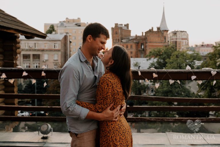 Романтична вечеря на даху у Києві romantic.ua