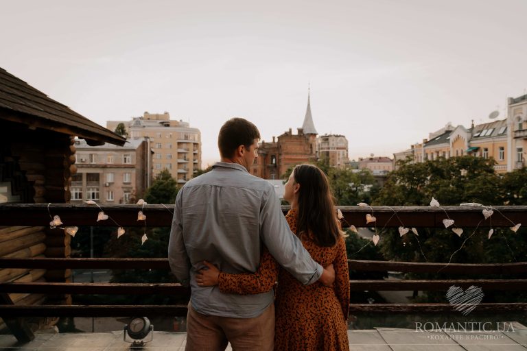 Романтична вечеря на даху у Києві romantic.ua