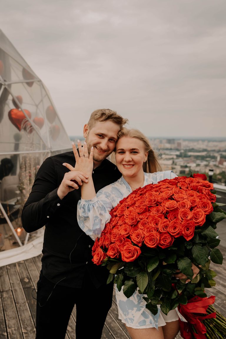 Романтична вечеря на даху у Києві romantic.ua