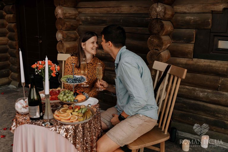 Романтична вечеря на даху у Києві romantic.ua