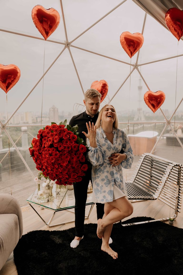 Романтична вечеря на даху у Києві romantic.ua