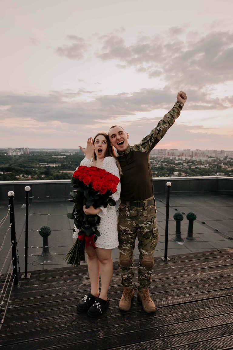 Романтична вечеря на даху у Києві romantic.ua