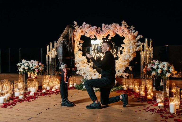 Романтична вечеря на даху у Києві romantic.ua