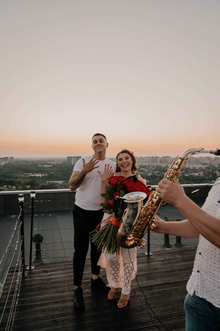 Романтична вечеря на даху у Києві romantic.ua