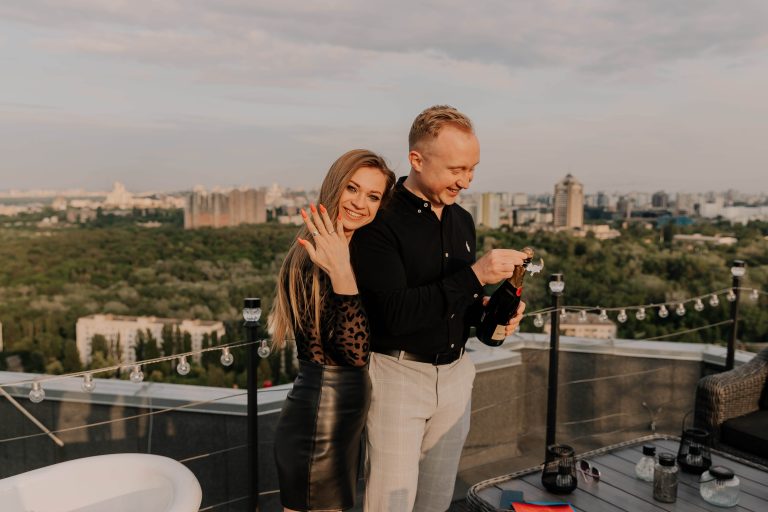 Романтична вечеря на даху у Києві romantic.ua