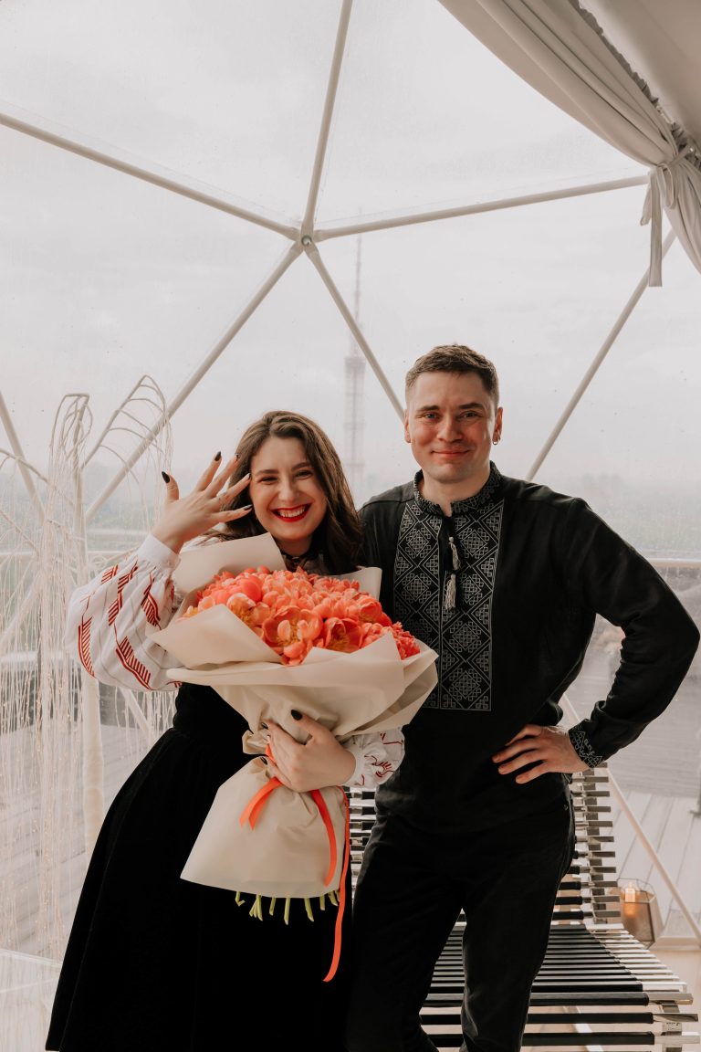 Романтична вечеря на даху у Києві romantic.ua