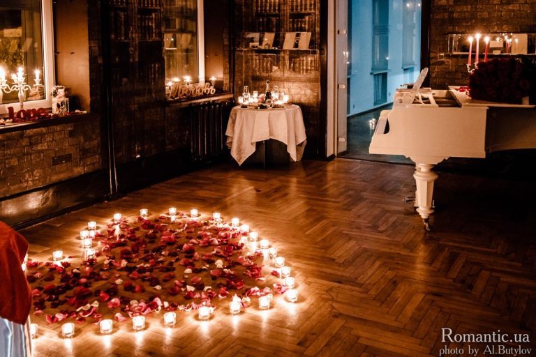 Романтична вечеря на даху у Києві romantic.ua