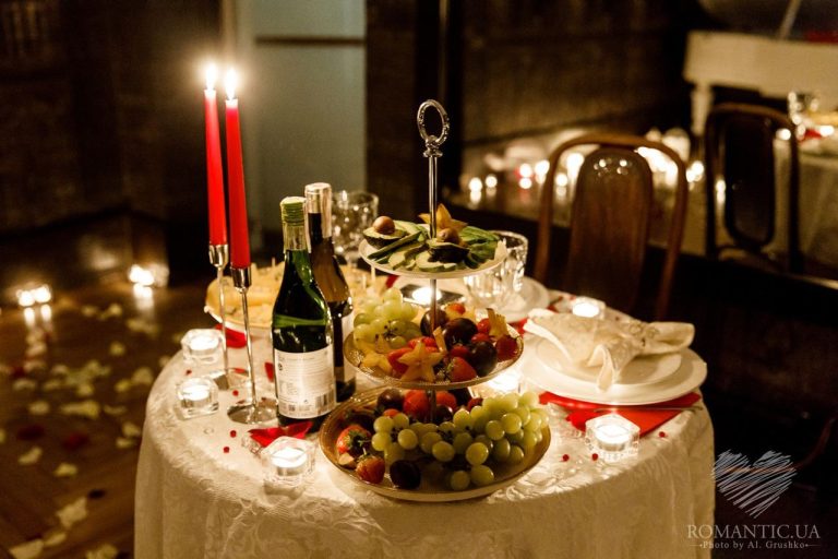 Романтична вечеря на даху у Києві romantic.ua