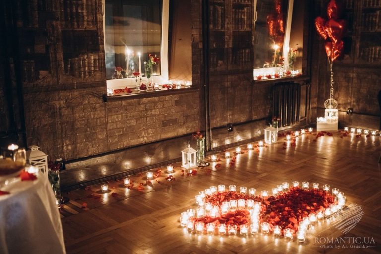 Романтична вечеря на даху у Києві romantic.ua