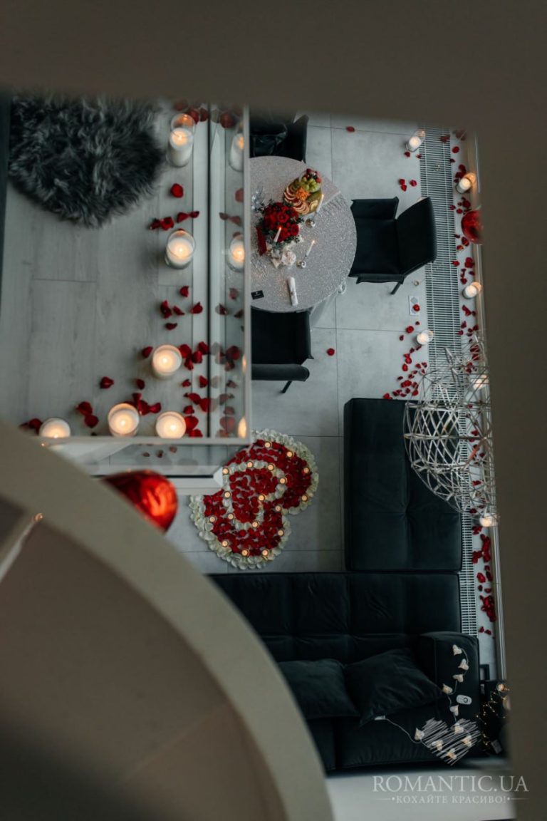 Романтична вечеря на даху у Києві romantic.ua
