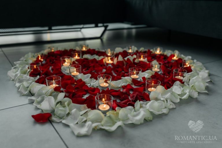 Романтична вечеря на даху у Києві romantic.ua