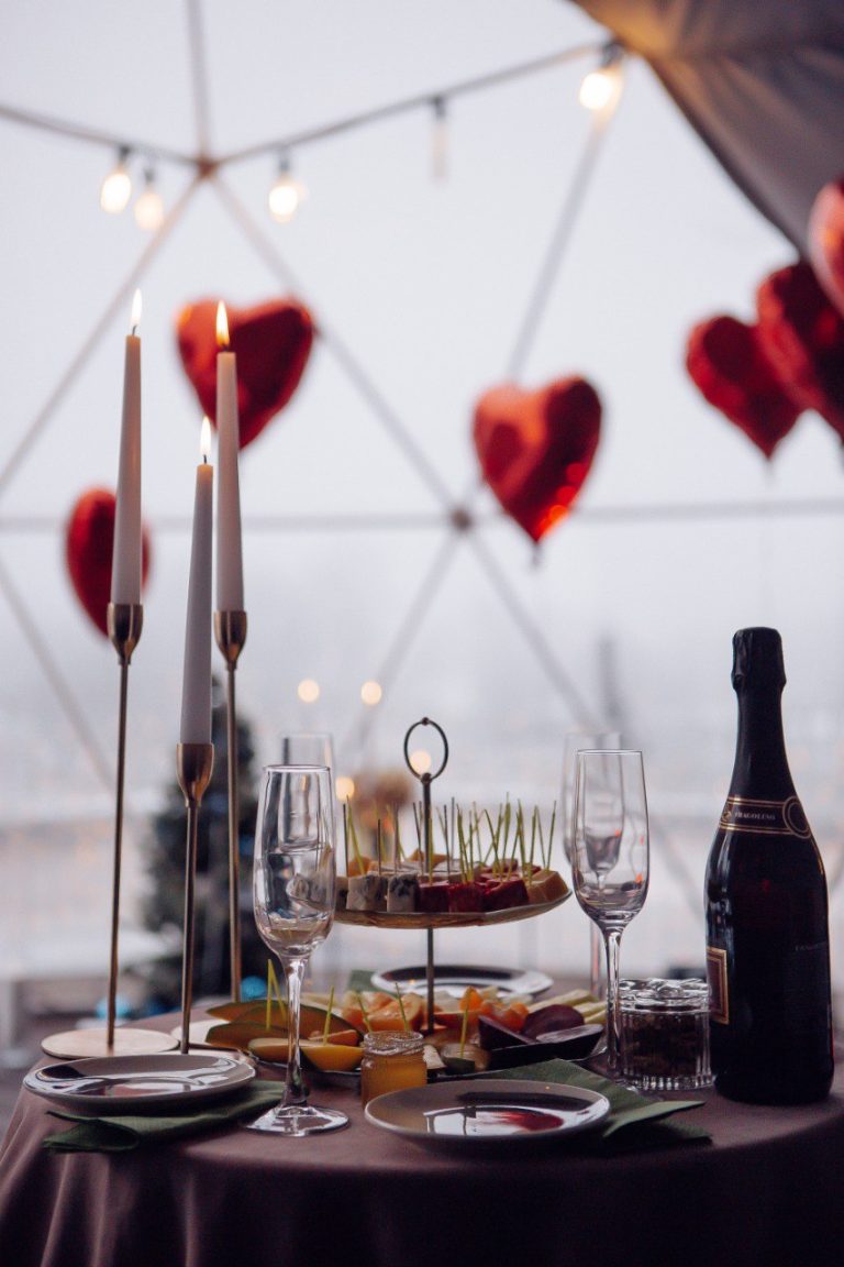Романтична вечеря на даху у Києві romantic.ua