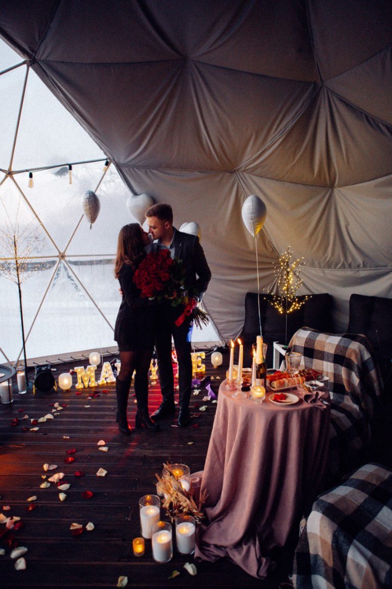 Романтична вечеря на даху у Києві romantic.ua