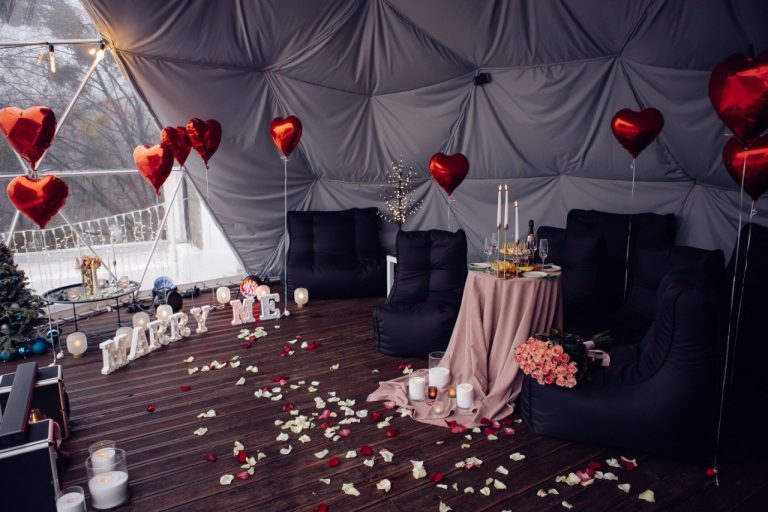 Романтична вечеря на даху у Києві romantic.ua